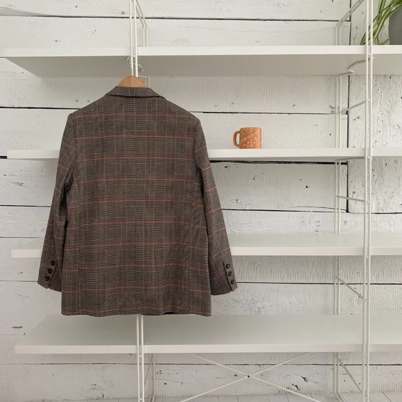 PLAID SPORT COAT CHOCOLATE - Picture 6 of 6